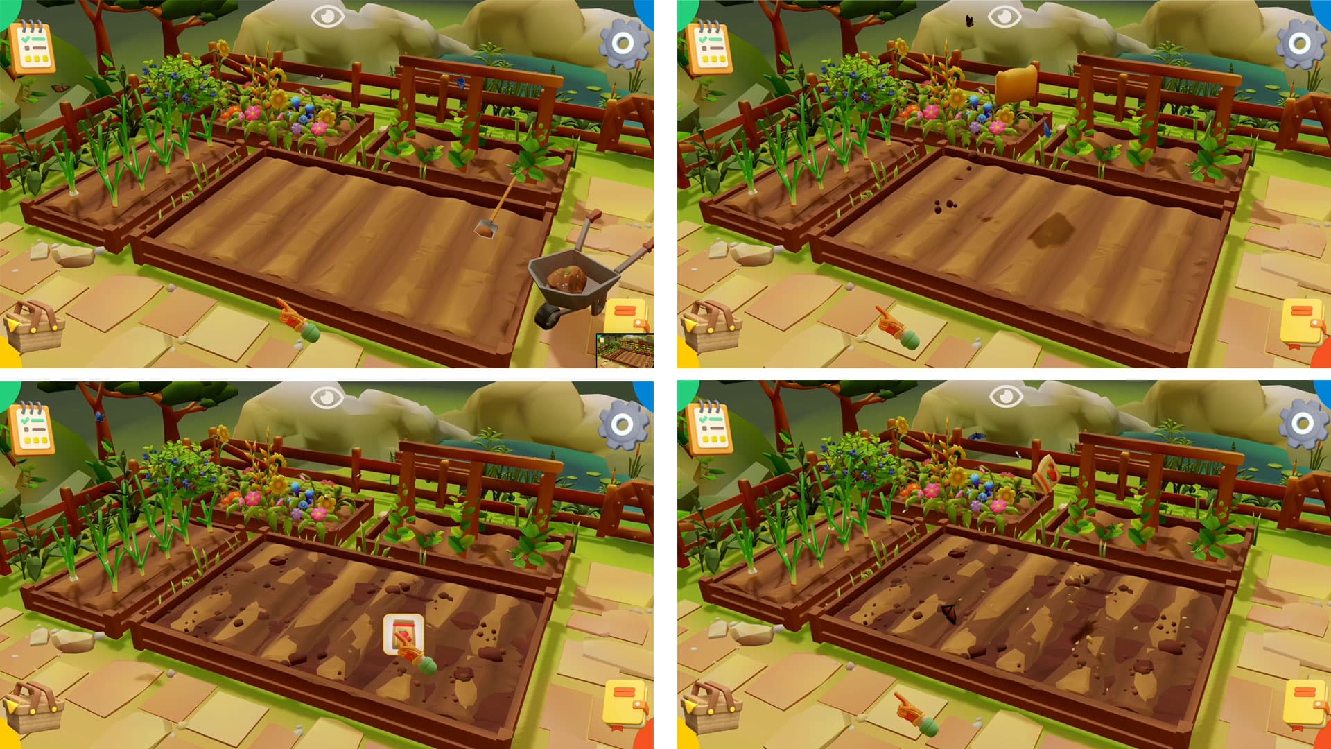 Power Full Kids planting interaction