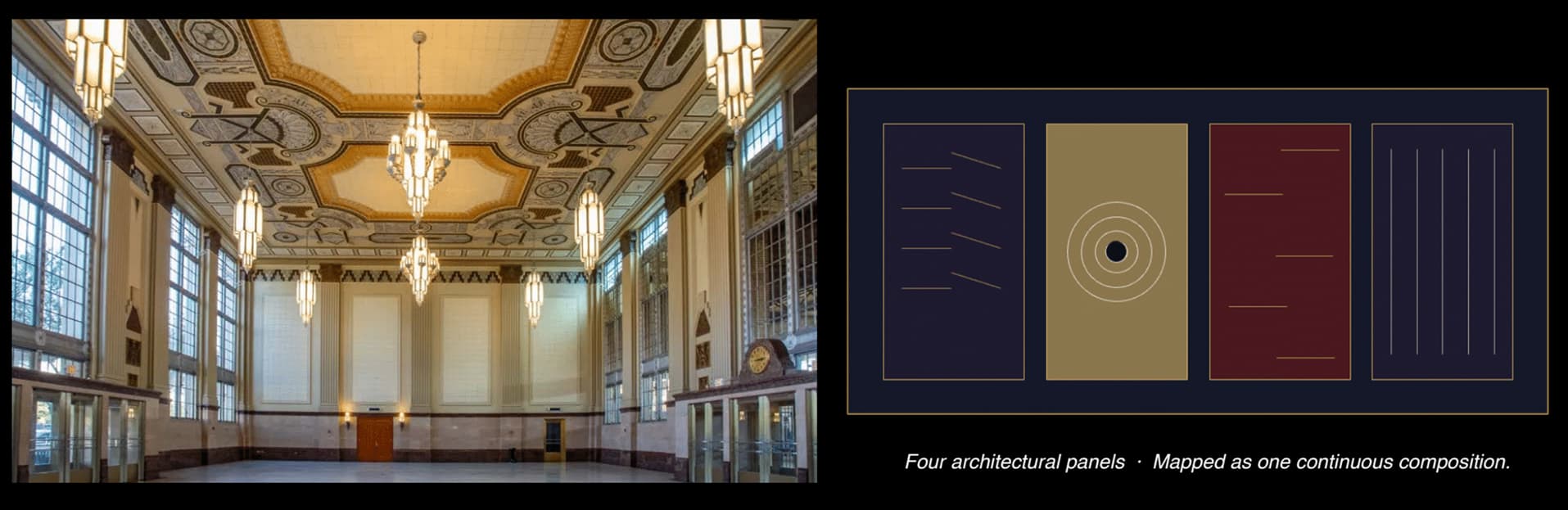 Projection mapping design board