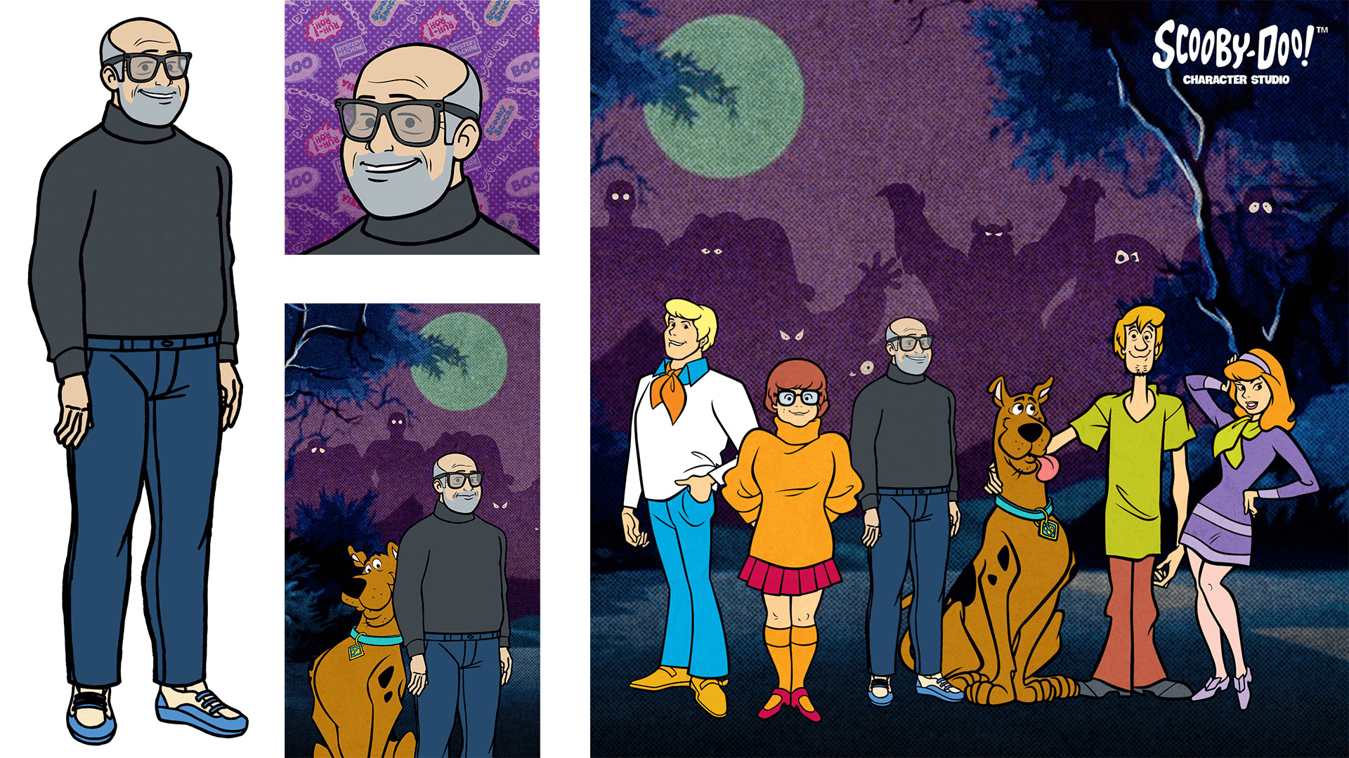 Once you're done, you can download a set of avatar graphics that are perfect for social sharing.