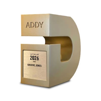 Dallas ADDY Gold Award