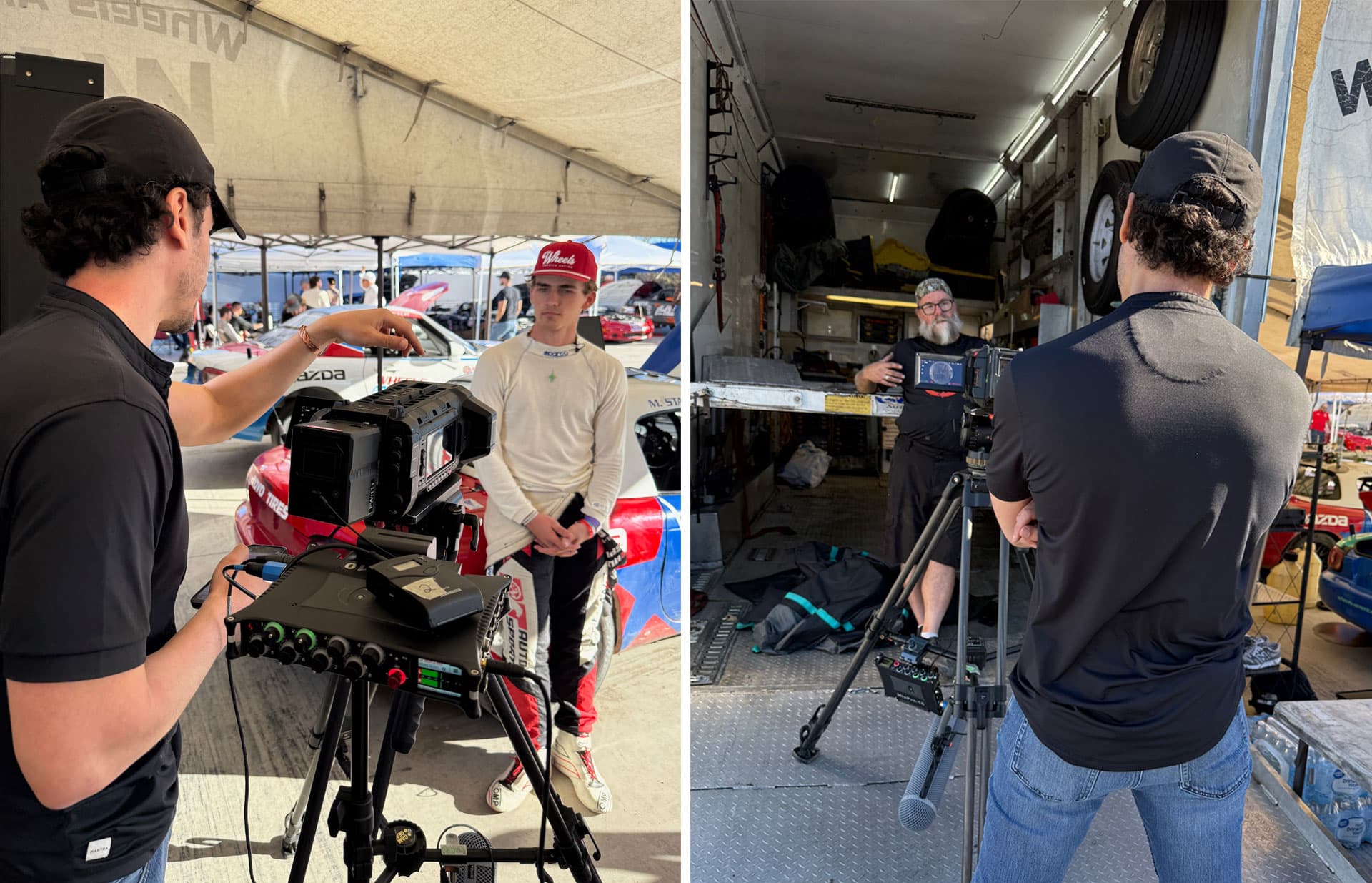 MAX documentary interview setup
