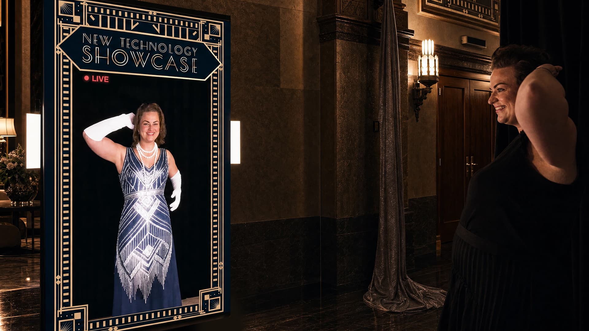 Magic Mirror themed graphics and wardrobe overlays