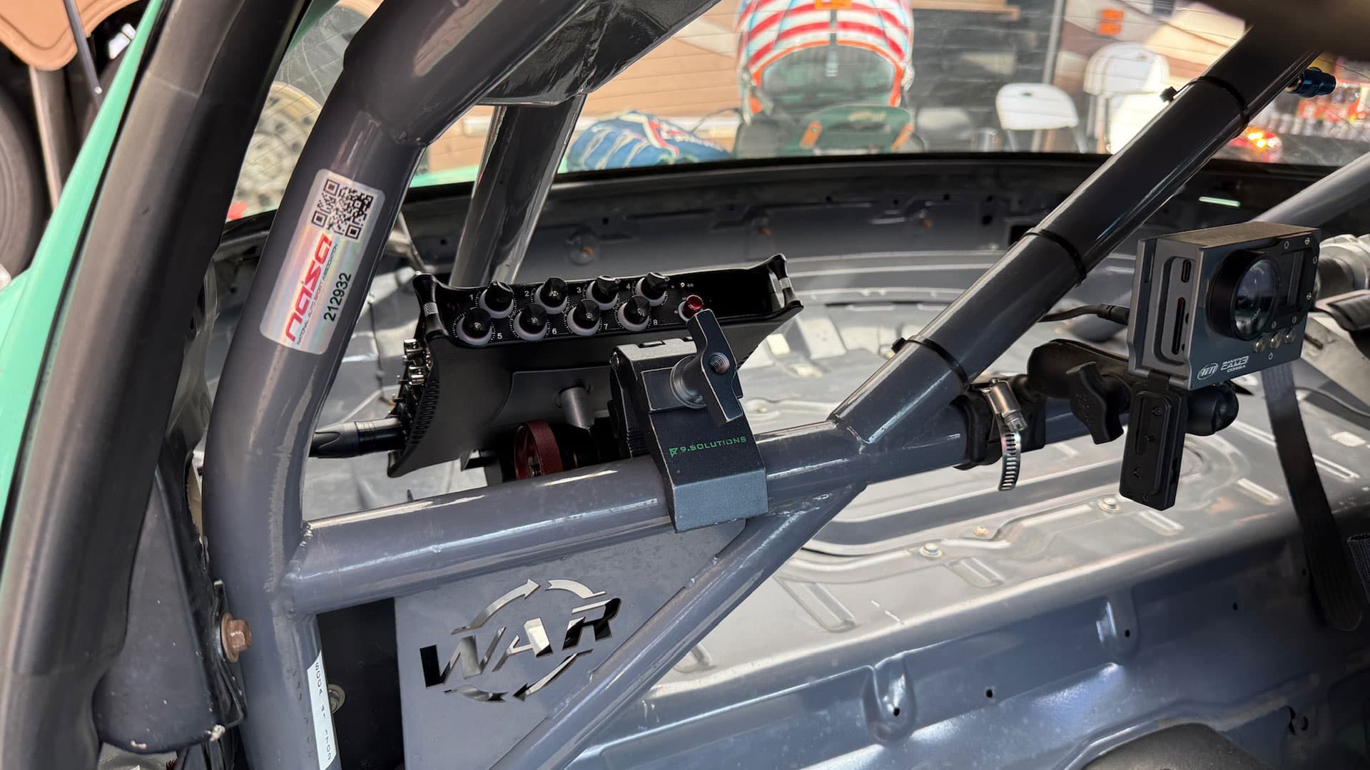 Spatial audio recording at the racetrack