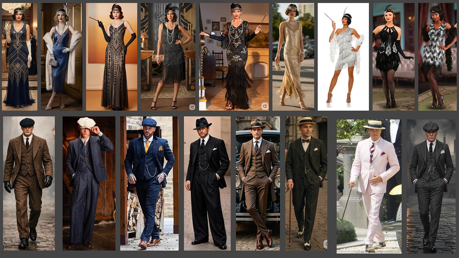 Wardrobe concept designs for the experience