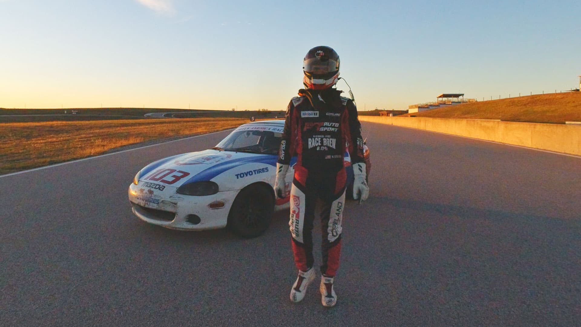 Max Stallone racing documentary still