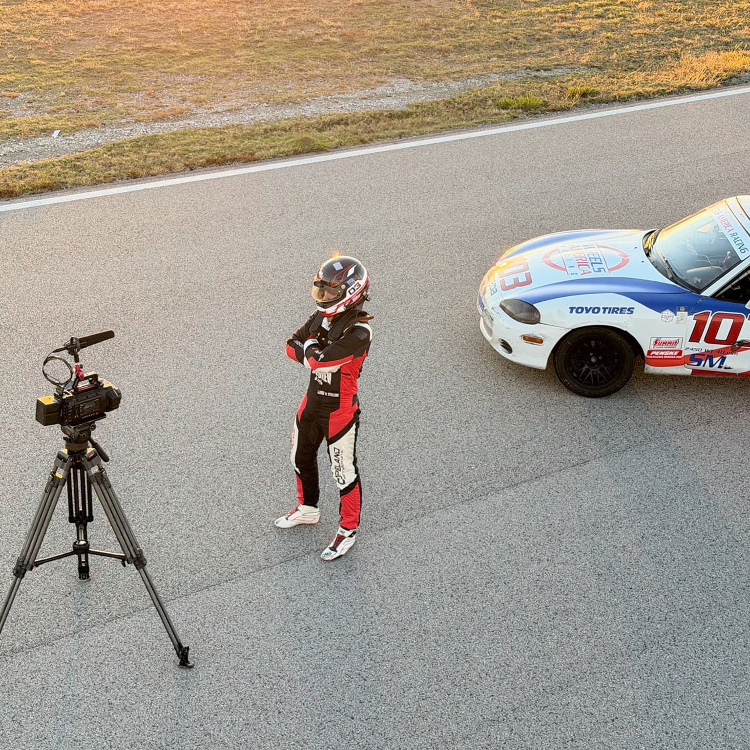 Immersive racing still